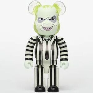 Medicom Bearbrick Figure Series 42 Beetlejuice Character New Box and Card